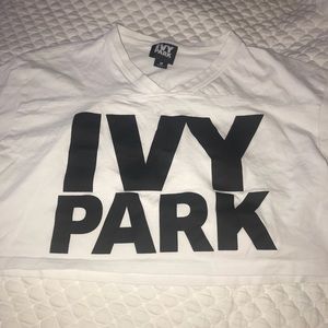 Ivy Park White Crop Top